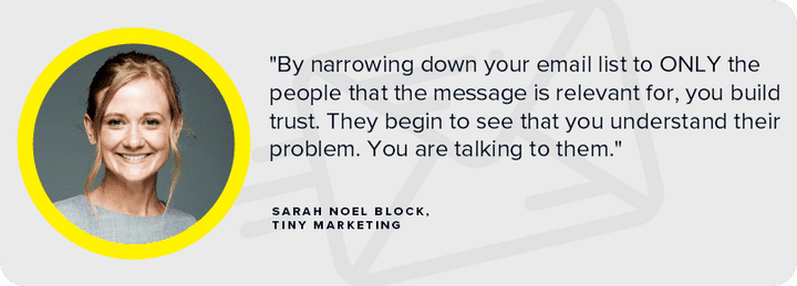 Sarah Noel Block copywriter