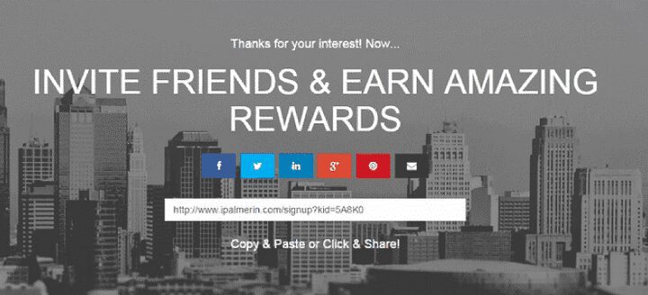 email marketing subscription page