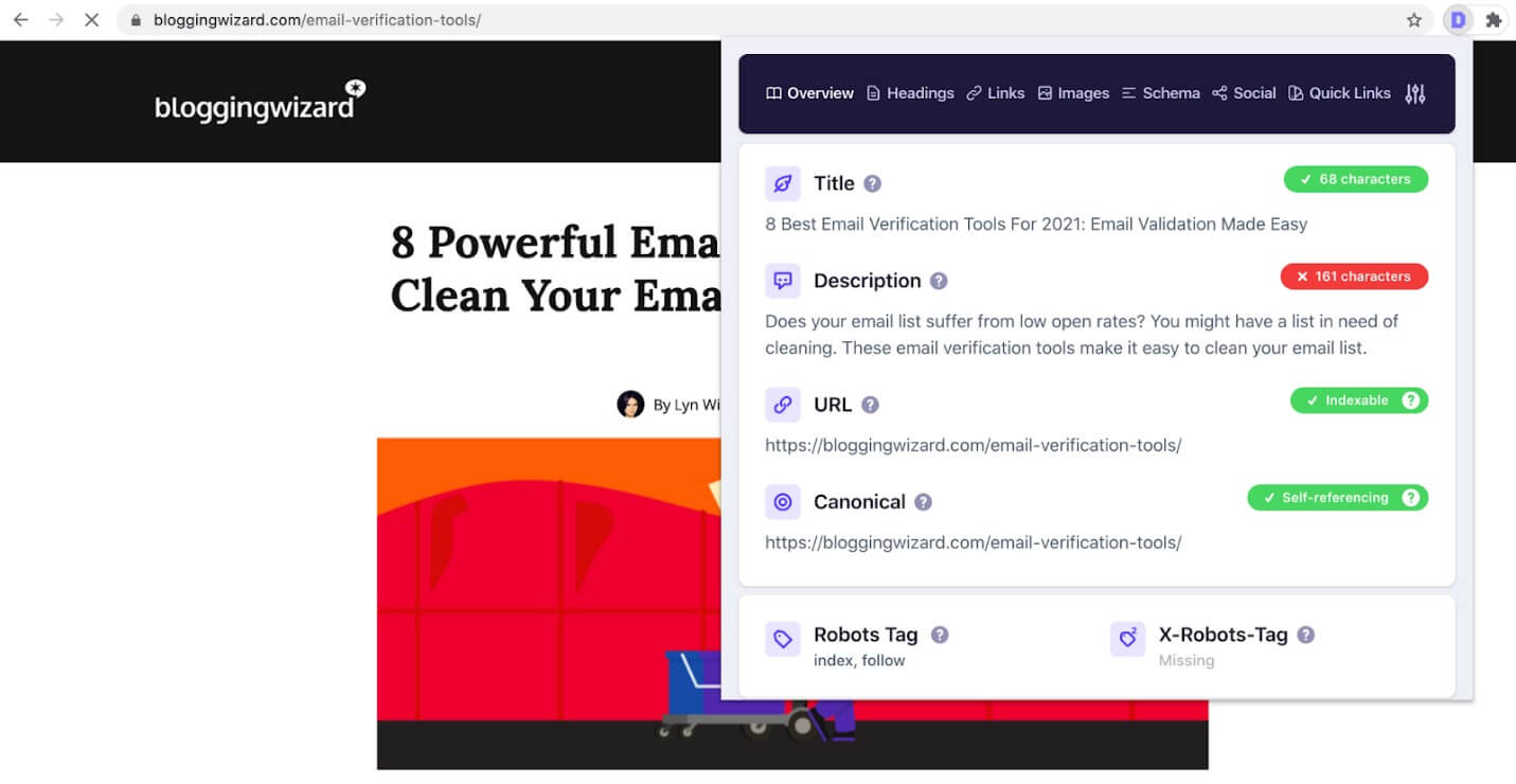 detailed chrome plugin