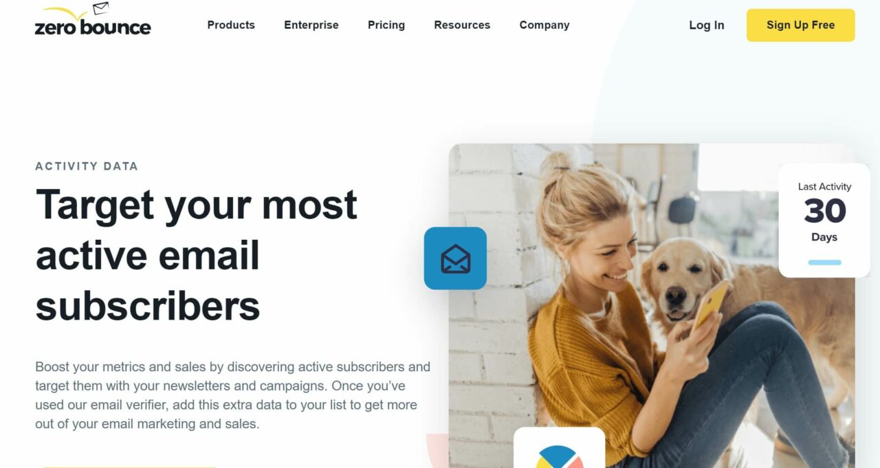 zerobouncr activity data