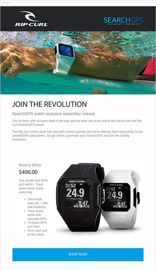 promotional emails