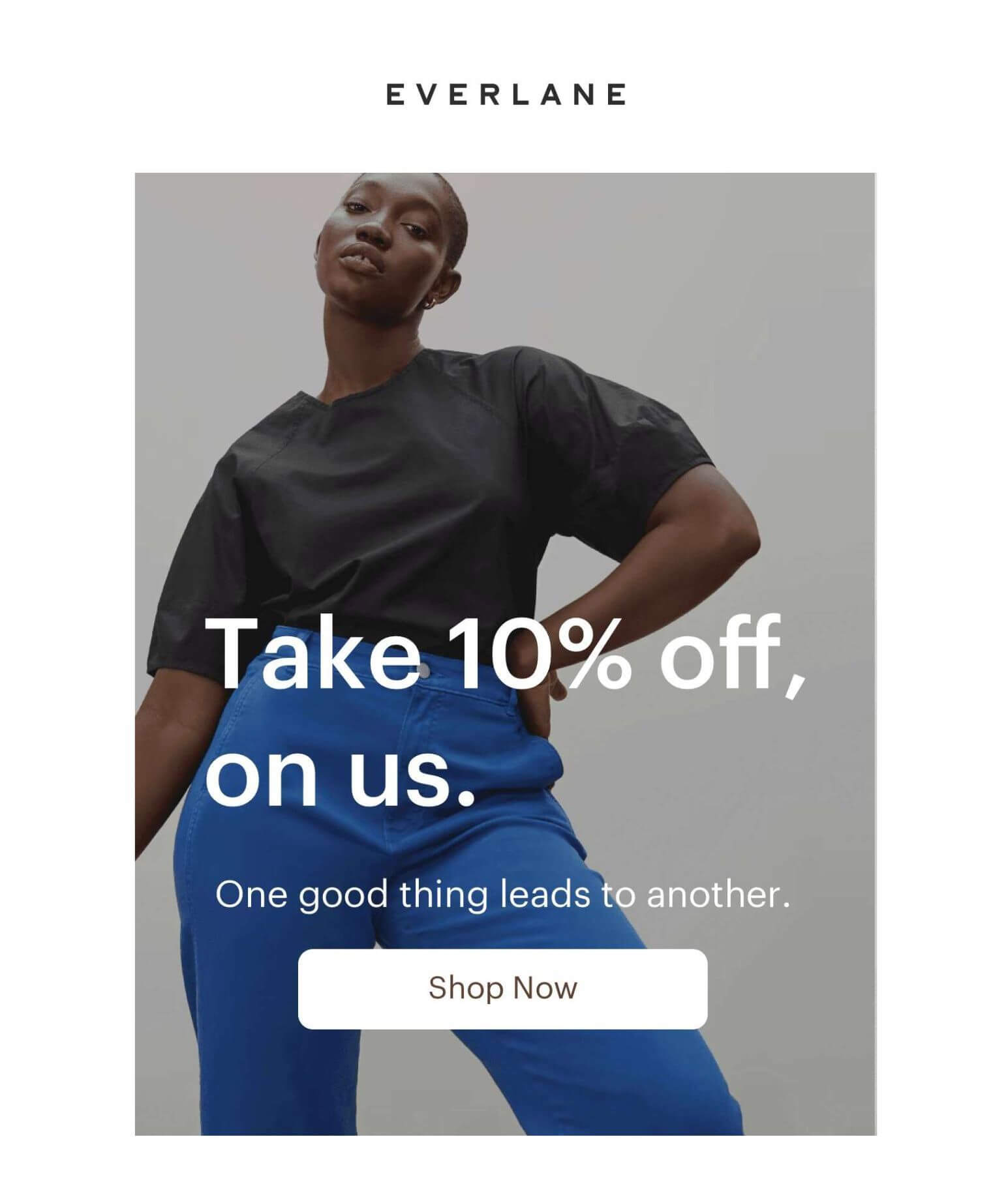 email example from clothing brand everlane